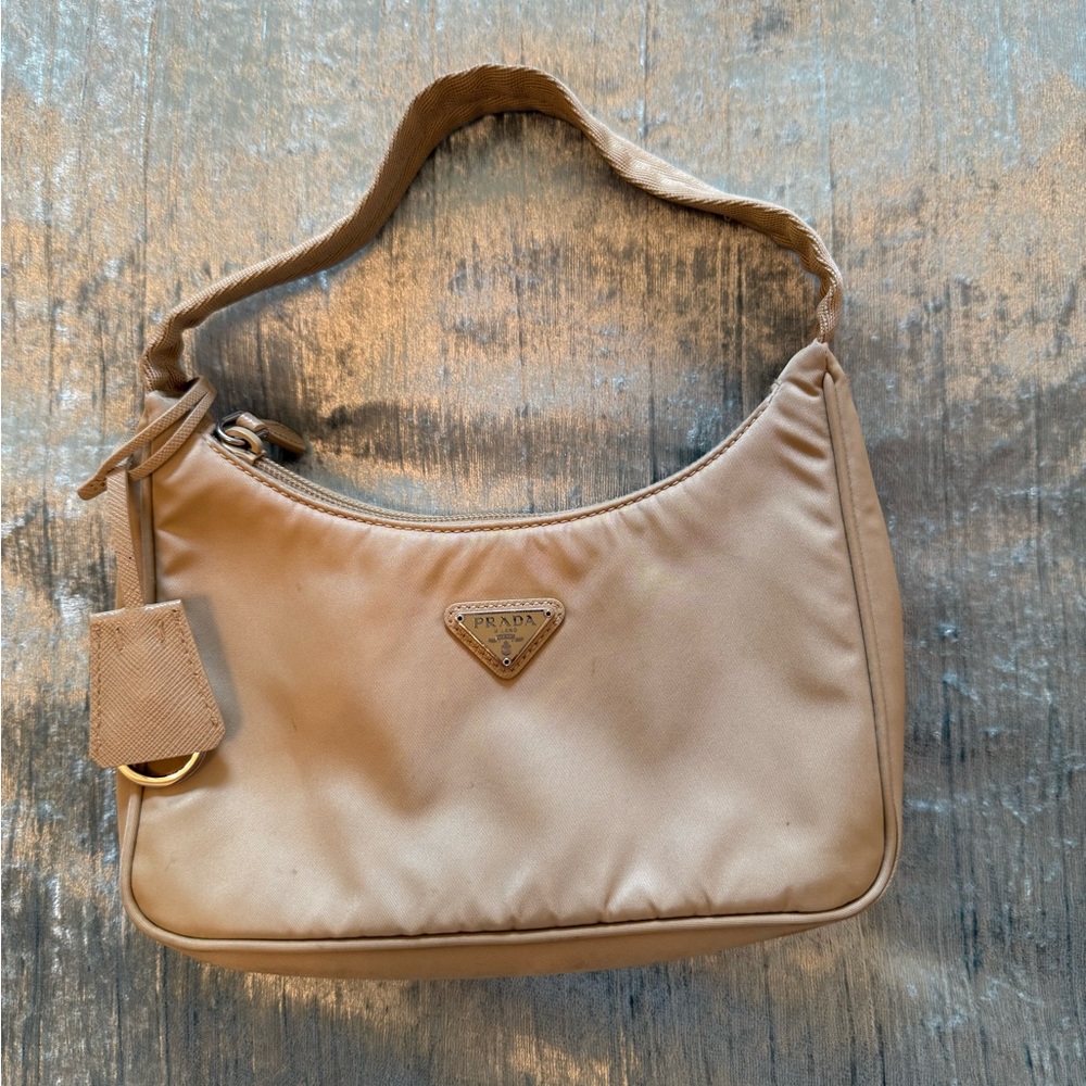 Prada Re Nylon Tan Women's Bag